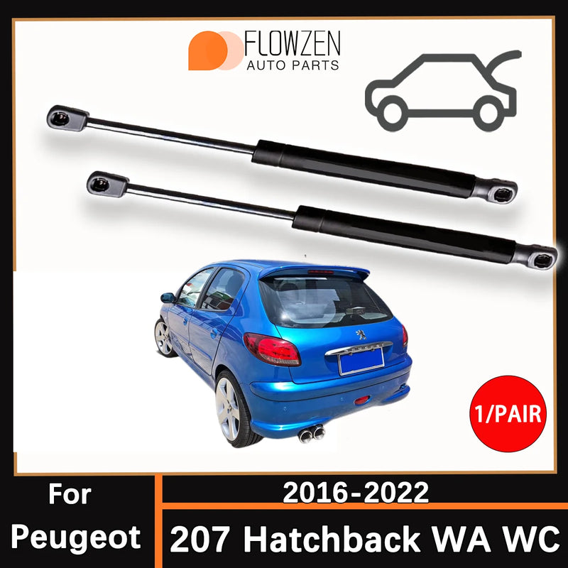 Vérins de Hayon Peugeot 207 WA WC 2006-2013 Paire