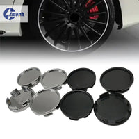 Cache-Moyeux Universels Vierges 58mm ABS Kit 4