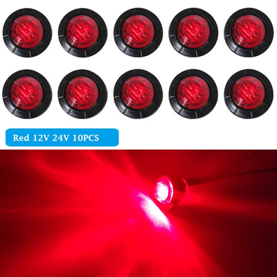 Feux de Position Latéraux LED 12V 24V Universel