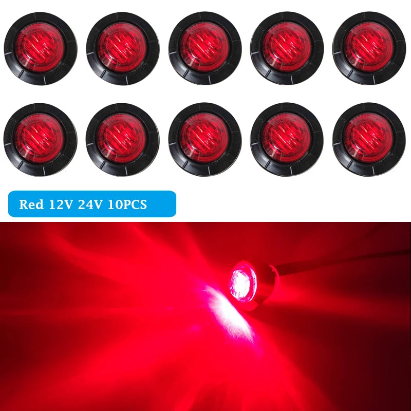 Seitliche LED-Positionsleuchten 12V 24V Universal