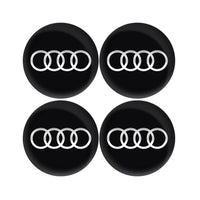 Cache-Moyeux Audi A3 A4 Q5 S line RS 60mm — détail du support