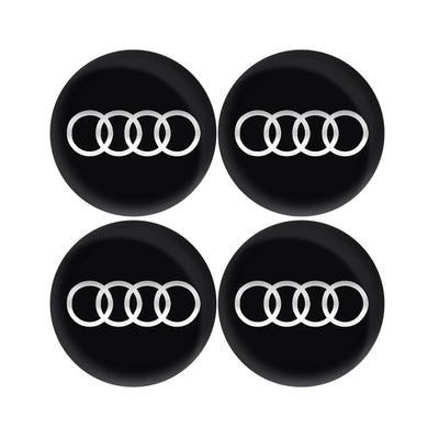 Cache-Moyeux Audi A3 A4 Q5 S line RS 60mm