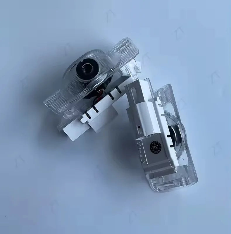 Projecteur Porte Toyota LED, Lumière de Bienvenue, Lot de 2, Land Cruiser, Prado, Camry, Corolla, Prius, Highlander