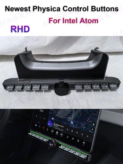Bouton de Commande Multimédia Tesla Model 3 Y Console Centrale