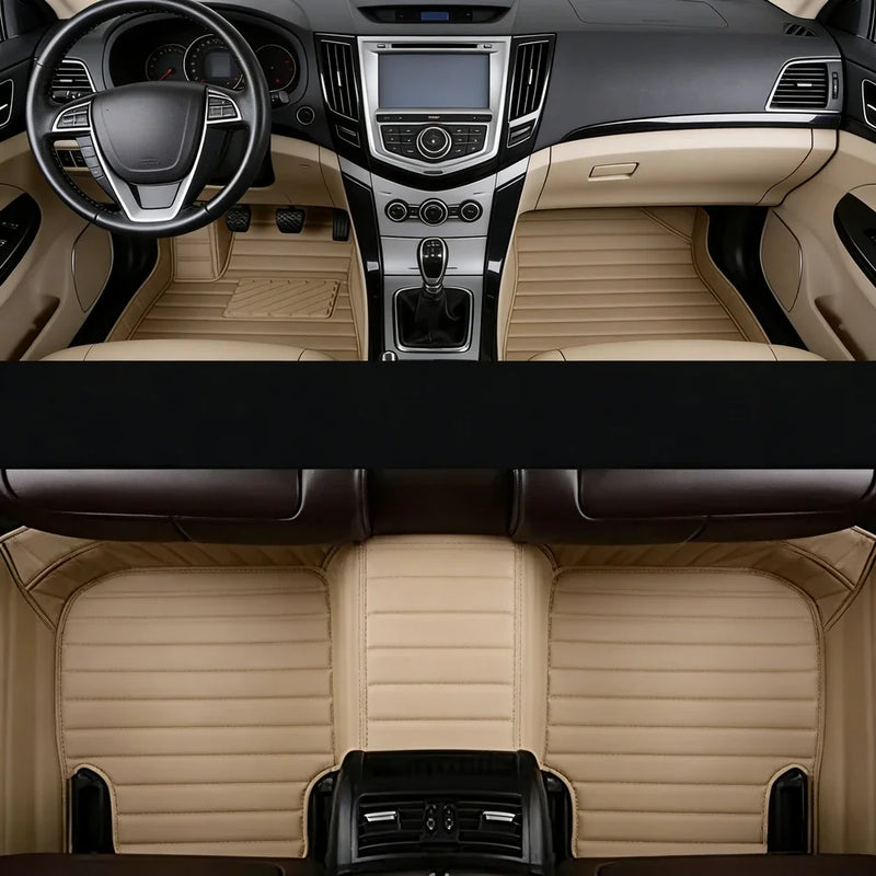 Tapis de Sol Peugeot 208 II P21 2019-2026 Faciles à Nettoyer Antidérapants 5 Places