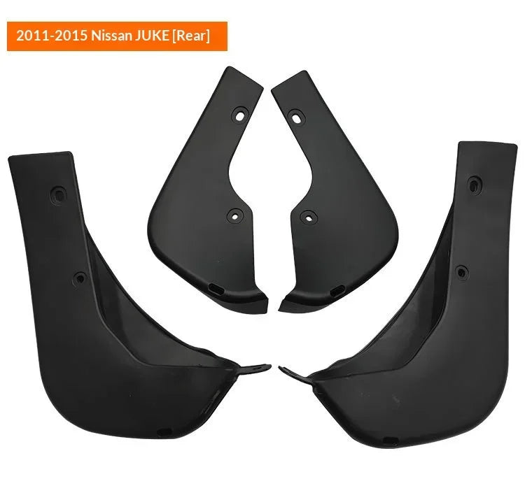 Garde-Boue Nissan Juke 2011-2015 Jeu de 4 Bavettes Avant et Arrière Anti-Éclaboussures