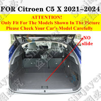 Tapis de Coffre Citroën C4 C-Quatre Picasso Aircross C5 Aircross C5 X C6 C3-XR C-Elysée Sur Mesure Doublure Arrière