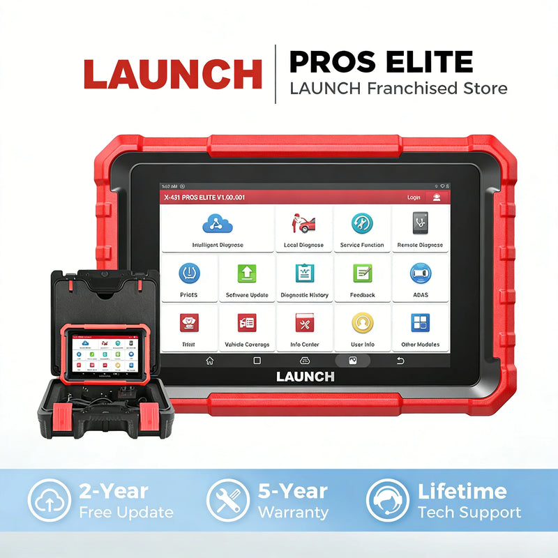 Valise Diagnostic LAUNCH X431 PROS Elite OBD2 Codage ECU
