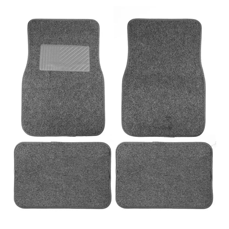 Tapis de Sol Voiture Universels 4 Pièces Antidérapants