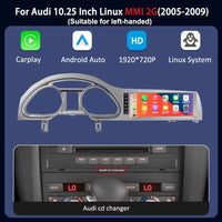Autoradio Android Audi Q7 4L MMI 2G 3G — vue en situation