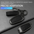 Étui de Protection Clé Peugeot 208 308 3008 Citroën C3 C5 Aircross DS Alliage de Zinc et Cuir