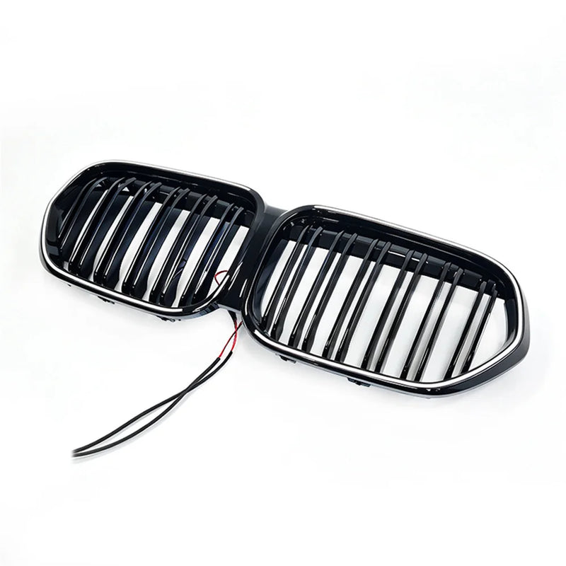 Calandre Avant à Double Barre Éclairée LED BMW X1 F48 LCI 2020-2022 Noir