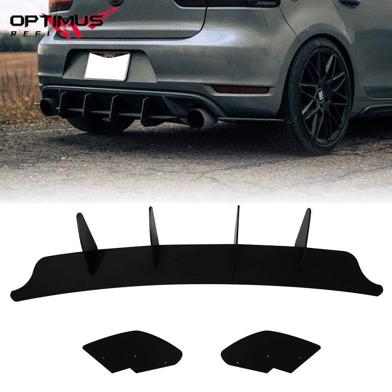 Diffuseur Arrière 3-4 Pièces VW Golf MK6 GTI