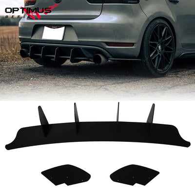 Diffuseur Arrière 3-4 Pièces VW Golf MK6 GTI
