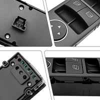 Bouton Lève-Vitre Conducteur Mercedes W204 W212 G500 — vue de profil