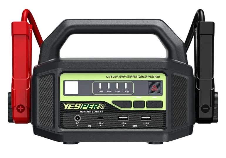 Booster de Batterie 12 V 24 V YESPER Monster Start N1 36 400 mAh