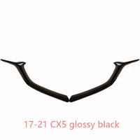 Baguettes de Phares Avant Mazda 3 Axela Mazda 6 Atenza CX-5 CX-4 Noir Brillant ou Aspect Carbone