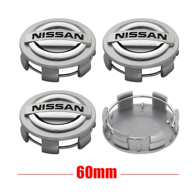 Cache-Moyeux Nissan Qashqai Juke X-Trail 54mm 60mm
