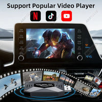Boîtier CarPlay Sans Fil Android Auto Mini Clé USB Vidéo en Streaming