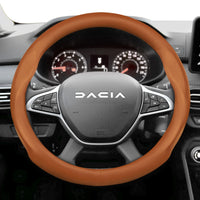 Housse de Volant en Cuir Respirant Ultra-Mince Dacia Sandero Stepway Duster Jogger Bigster Spring Logan