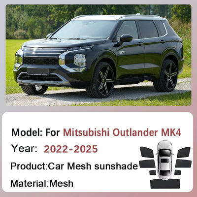 Pare-Soleil Magnétique Maille Mitsubishi Outlander MK4 2022-2026