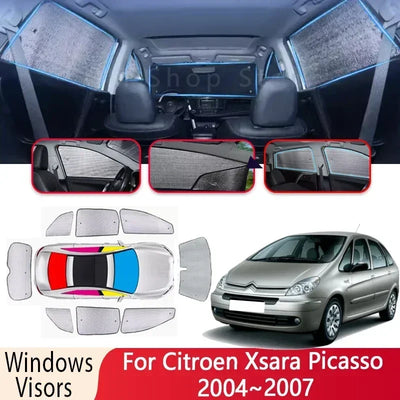 Pare-Soleil Citroën Xsara Picasso 2004-2007 Aluminium
