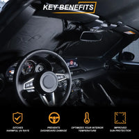 Pare-Soleil Pare-Brise Mazda MX-5 ND 2016-2024