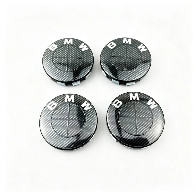 Cache-Moyeux BMW E90 F30 X5 56mm 68mm Emblème — détail du support