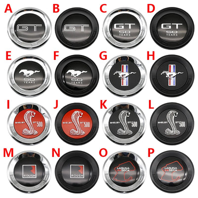 Emblème de Coffre Ford Mustang GT Shelby Roush Cobra 15cm