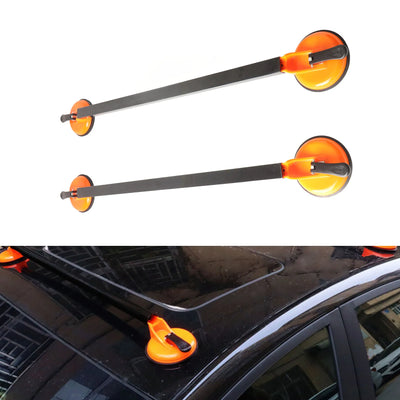Barres de Toit Universelles Ventouse Acier 92 cm