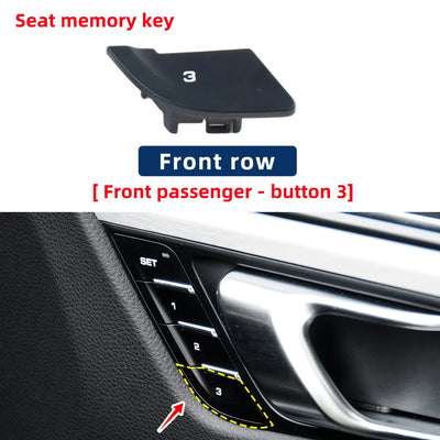Bouton de Réglage de Siège Porsche Macan 2014-2018 95B959855