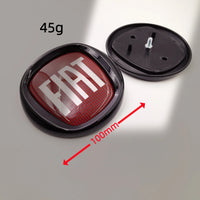 Emblème Fiat 500 Abarth Logo 85 95 100 120 mm pour l'Avant et le Coffre Arrière Autocollant