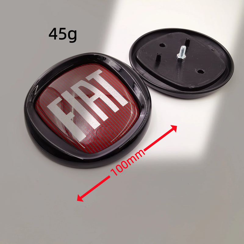 Emblème Fiat 500 Abarth Logo 85 95 100 120 mm pour l'Avant et le Coffre Arrière Autocollant