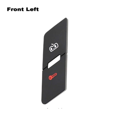 Cache-Boutons de Verrouillage de Porte Audi A6 C6 S6 RS6