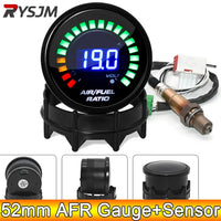 Jauge AFR 52 mm Sonde O2 Bande Étroite 12V Essence
