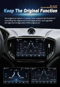 Autoradio Android Maserati Ghibli 2014-2020 Écran QLED 10 pouces CarPlay 4G Version Best GPS