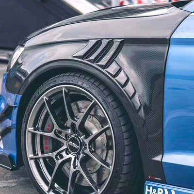 Lame Pare-Choc Avant Carbone Audi A3 S3 2014-2020
