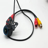 Caméra de Recul AHD Fisheye Bague Bleue Support Métal