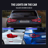 Feux Arrière LED BMW X3 G01 — vue d'ensemble