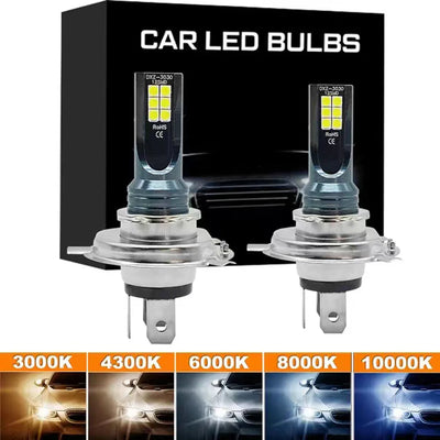 Ampoules LED BMW H4 H7 H11 80W Canbus 6500K