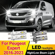 Ampoules LED H1 H7 Peugeot Expert 2016-2023