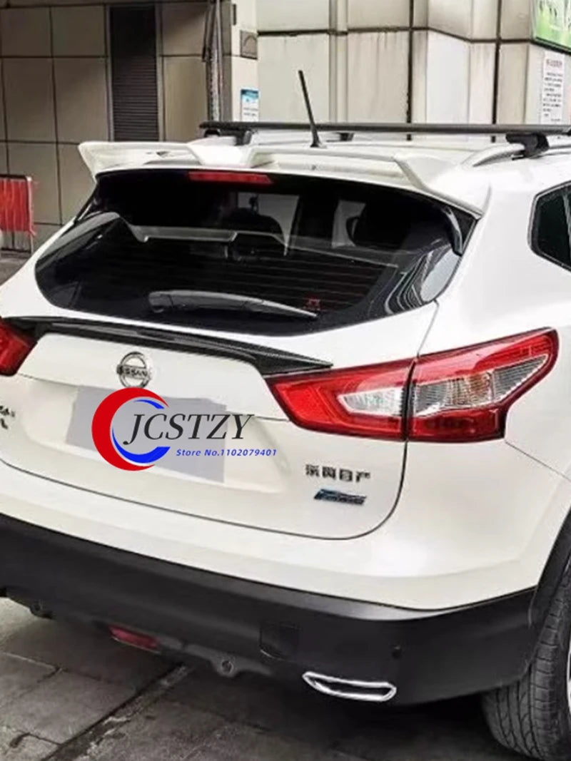 Becquet Nissan Qashqai 2016-2024 de Toit Arrière en ABS, Noir Brillant, Blanc, Argent, Carbone ou à Peindre