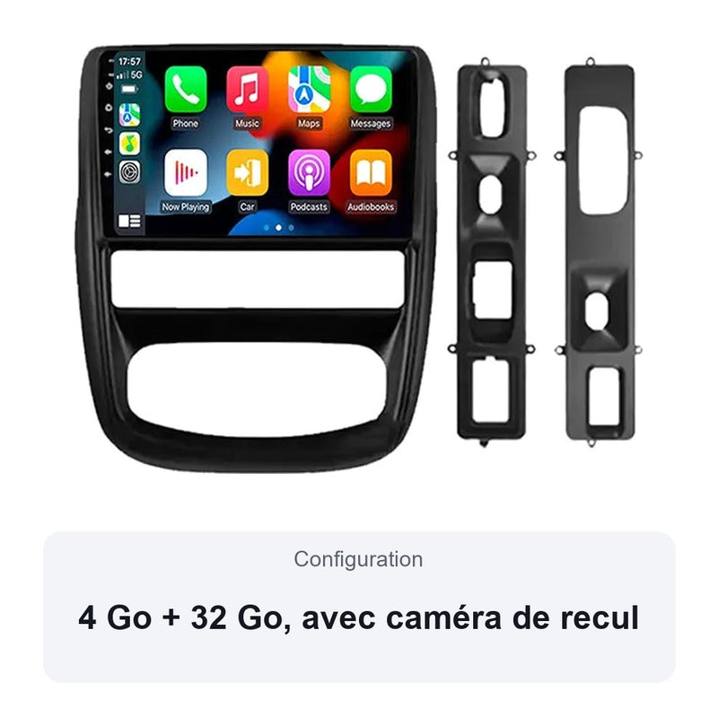Autoradio CarPlay Dacia Duster 1 2010-2015 Android Écran Tactile