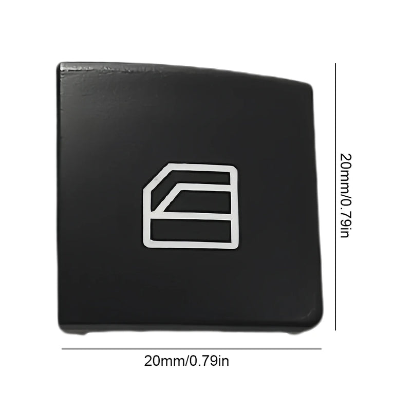 Cache-Boutons Lève-Vitre Mercedes W204 X204 W212 GLK — détail du support
