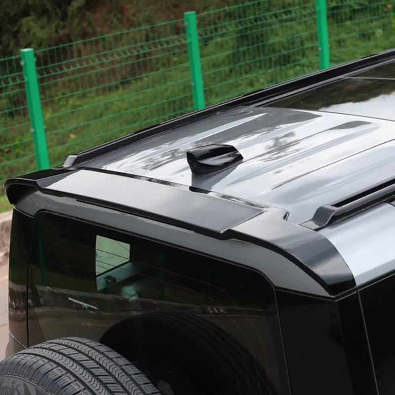 Becquet Land Rover Defender L663 90 et 110 2020-2023 Style Urban, Aileron Arrière ABS Noir Brillant