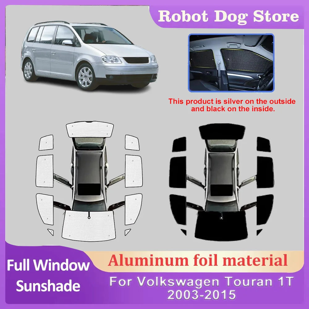 Pare-Soleil Sur Mesure Volkswagen Touran 2003-2015