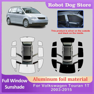 Pare-Soleil Sur Mesure Volkswagen Touran 2003-2015