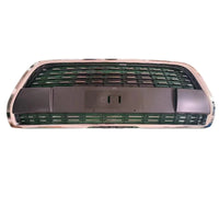 Calandre Peugeot 208 2014-2023 Grille Centrale de Pare-Chocs Avant avec Cadre Chromé, ABS