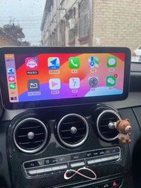 Autoradio Android 14 Mercedes-Benz GLC X253, C et Classe V W446 W447 2015-2018 Écran 12,8 pouces CarPlay DSP