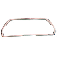 Calandre Peugeot 208 2014-2023 Grille Centrale de Pare-Chocs Avant avec Cadre Chromé, ABS